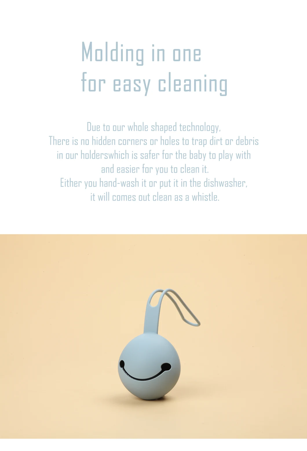 Cassa fittizia 100% del silicone dalla faccia smiley del commestibile con la cinghia