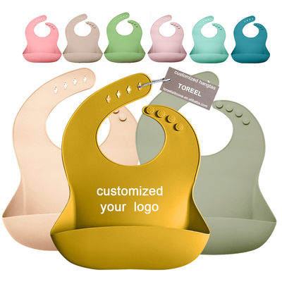 Busbana francese regolabile su ordinazione del bambino del silicone di lunghezza dell'OEM con il collettore dell'alimento